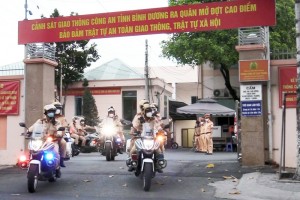 Công an tỉnh Bình Dương: Quyết tâm ngăn chặn lái xe sử dụng ma túy, rượu bia khi lái xe
