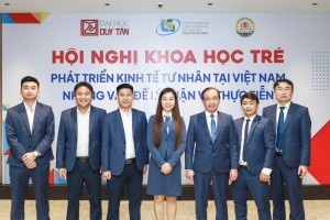 HỘI NGHỊ KHOA HỌC TRẺ 2025: DIỄN ĐÀN HỌC THUẬT THÚC ĐẨY PHÁT TRIỂN KINH TẾ TƯ NHÂN VIỆT NAM
