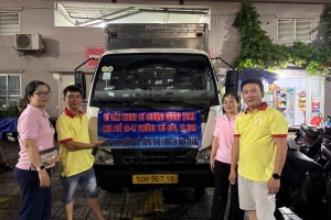 TP. Hồ Chí Minh: Chuyện ở chung cư Chương Dương Home – những ngày gom yêu thương hướng về đồng bào vùng lũ