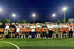 Sôi nổi khai mạc Giải bóng đá mini Học viện Tư pháp năm 2026 tại Cơ sở TP. Hồ Chí Minh