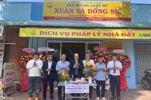 Văn phòng Luật sư Xuân và Đồng sự khai trương Văn phòng giao dịch tại Đất Đỏ