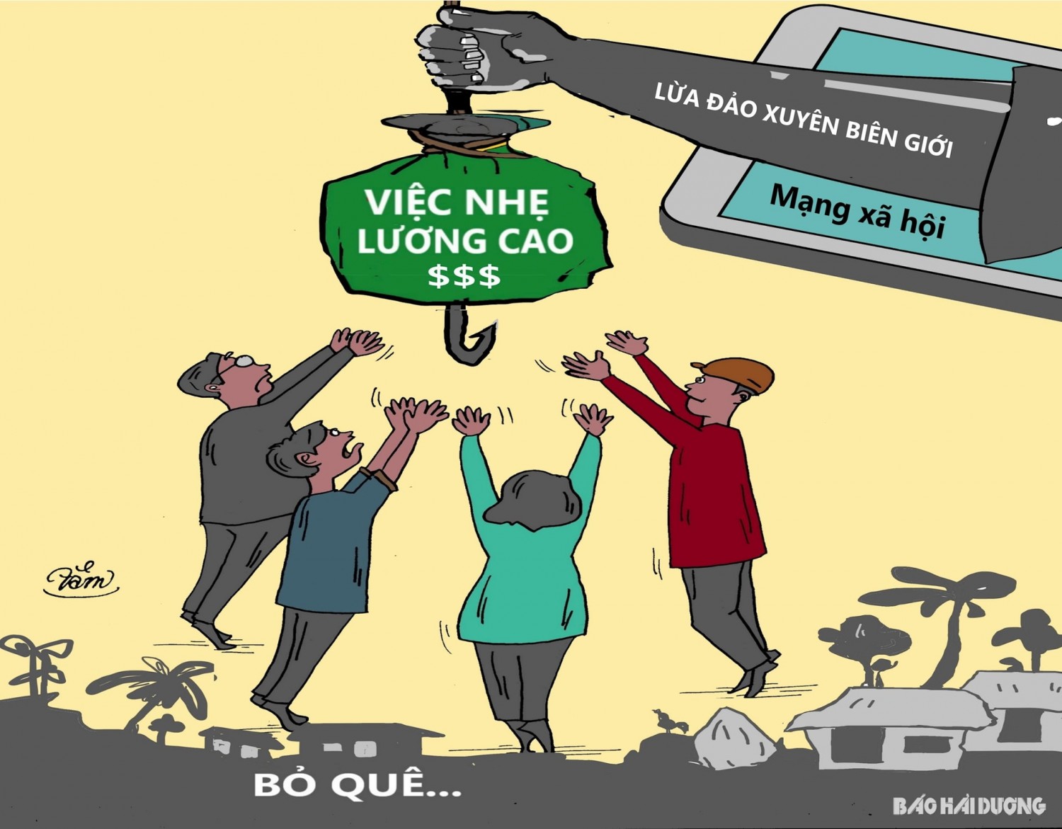 Một số chiêu trò "Việc nhẹ lương cao" ở nước ngoài: Cẩn thận mất cả chì lẫn chài