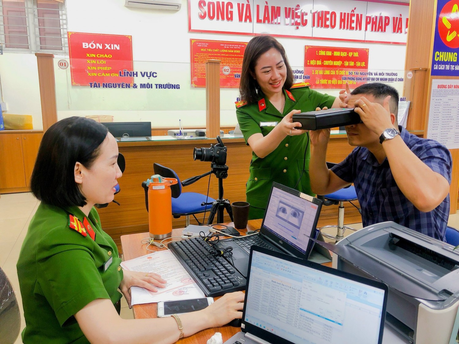 Đề xuất cấp đổi căn cước trên cổng dịch vụ công hoặc VNeID