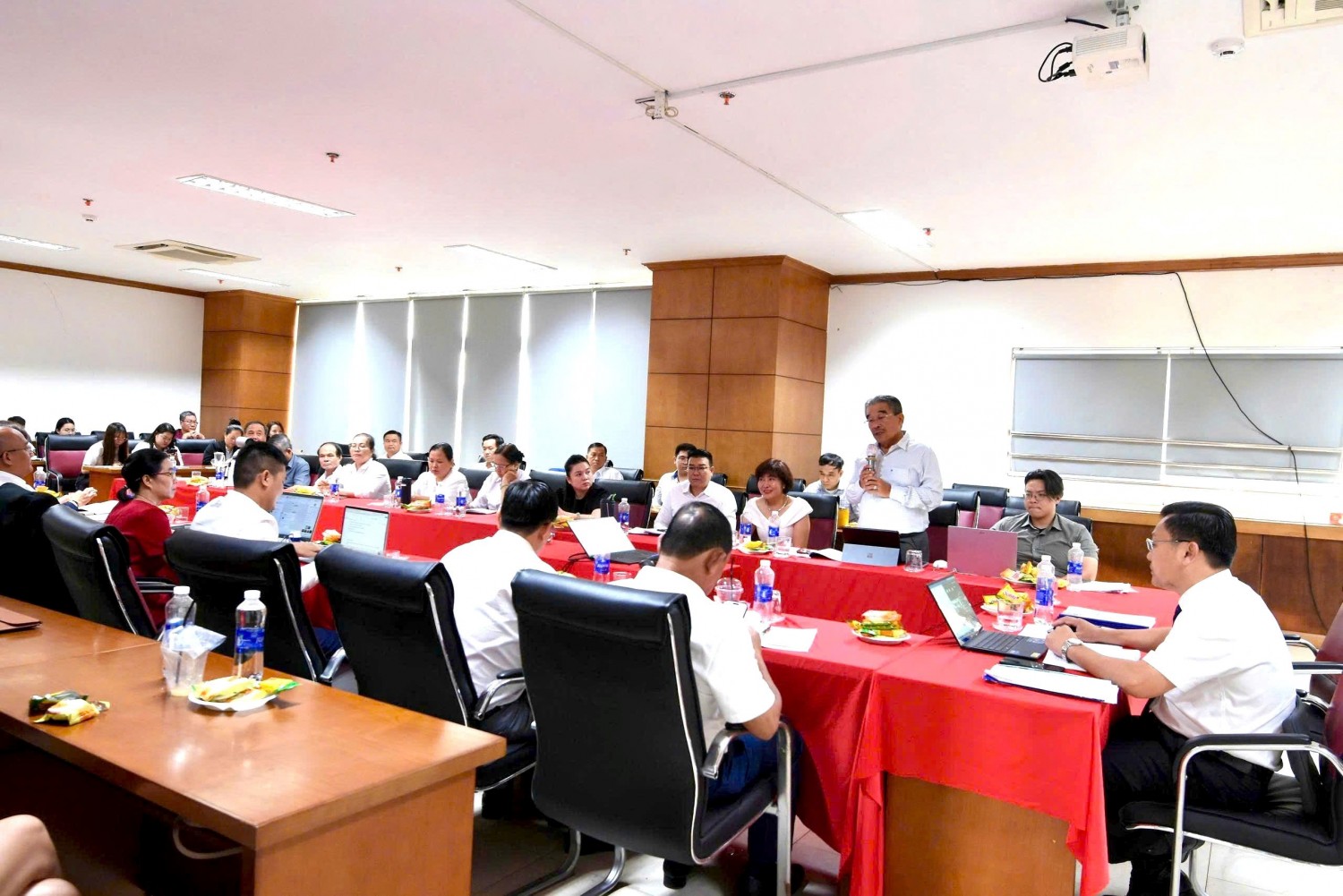 Ông Lê Mạnh Hùng – Chủ tịch Hội TPL TP HCM phát biểu tại Hội thảo
