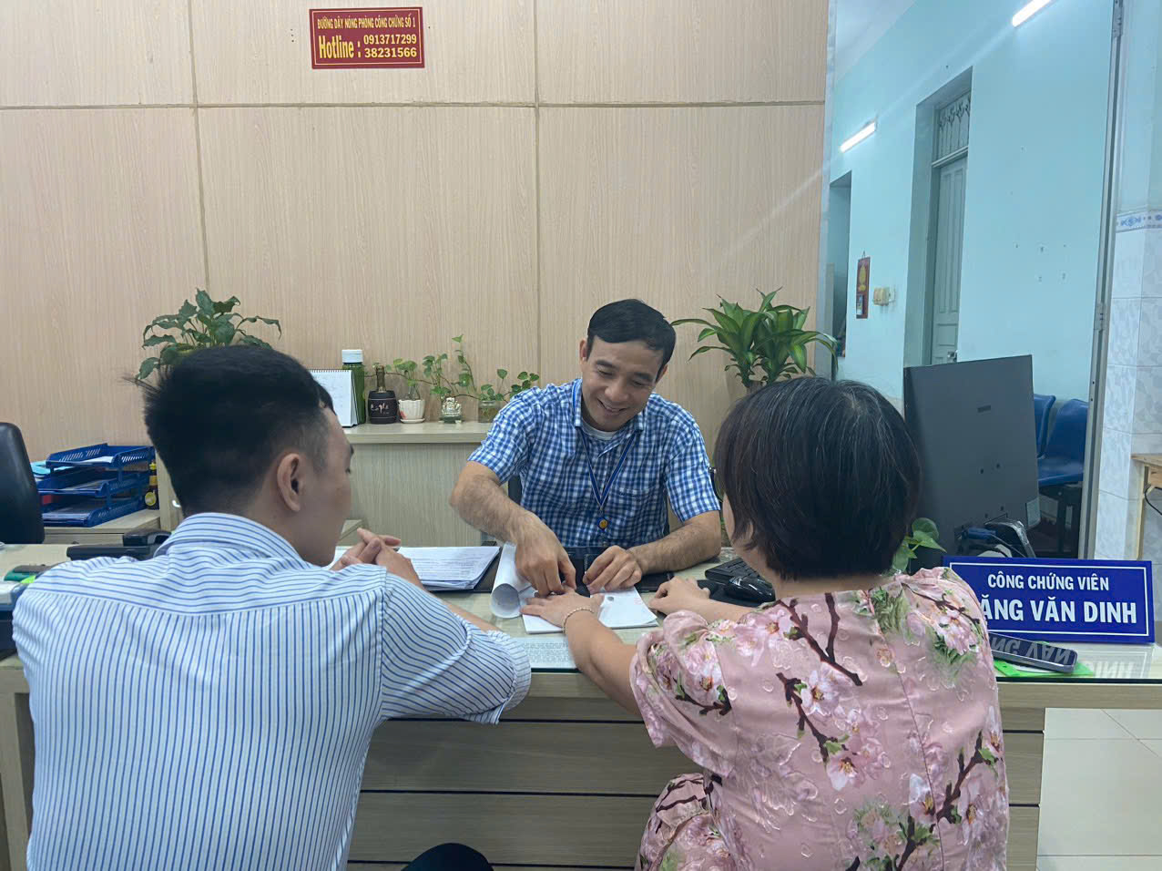 1 CCV Đặng Văn Dinh, Phòng Công chứng số 1, TPHCM